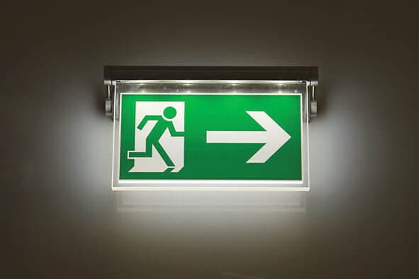 Emergency Exit light