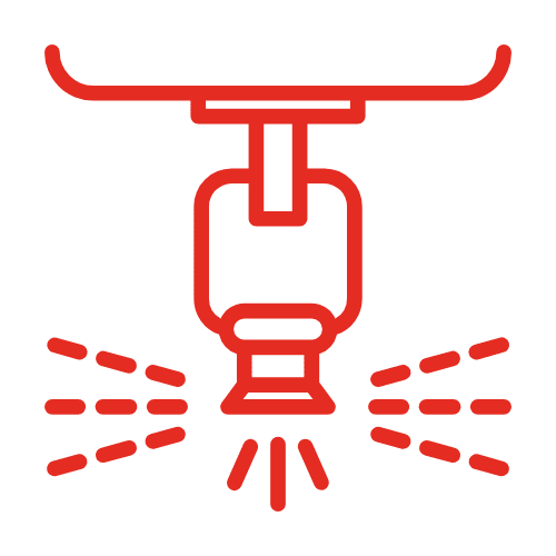 Fire sprinkler alarm.