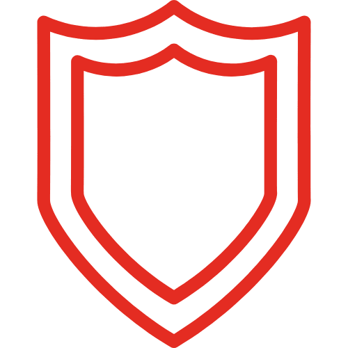 Shield logo.