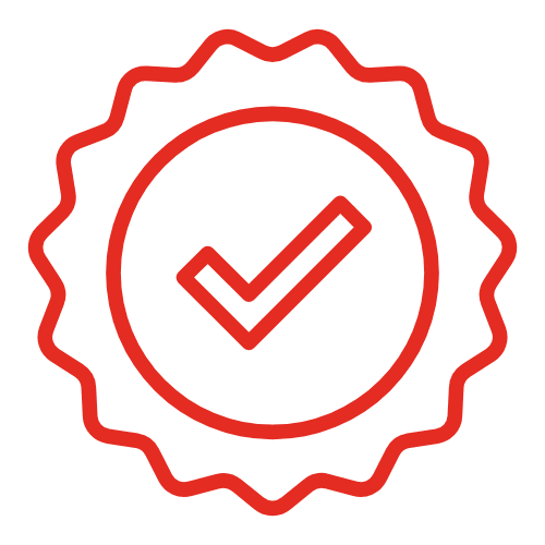The red stamp of approval.