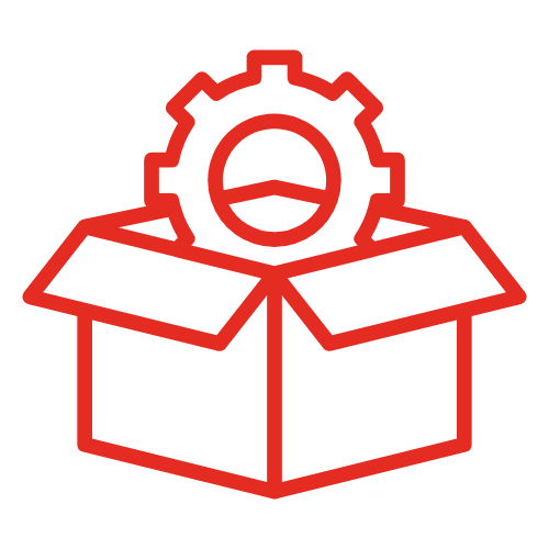 Gear in a box, Logo.