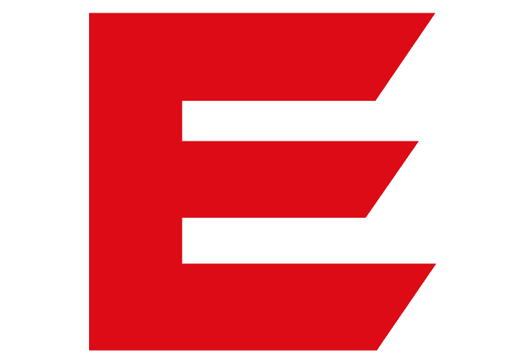 Letter E from the EA-RS Group branding
