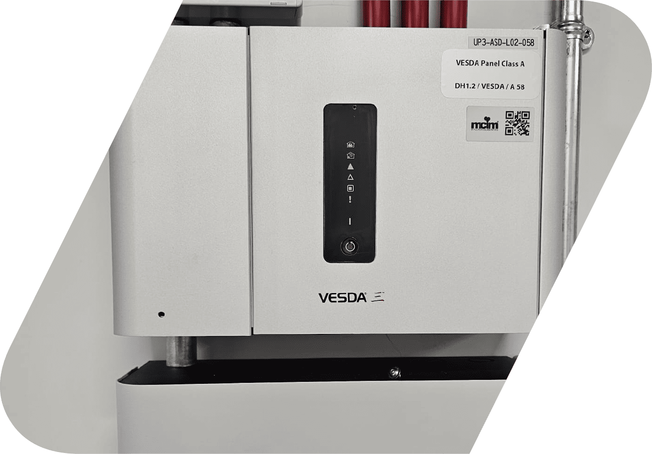 Air sampling fire detection system for critical environments by EA-RS