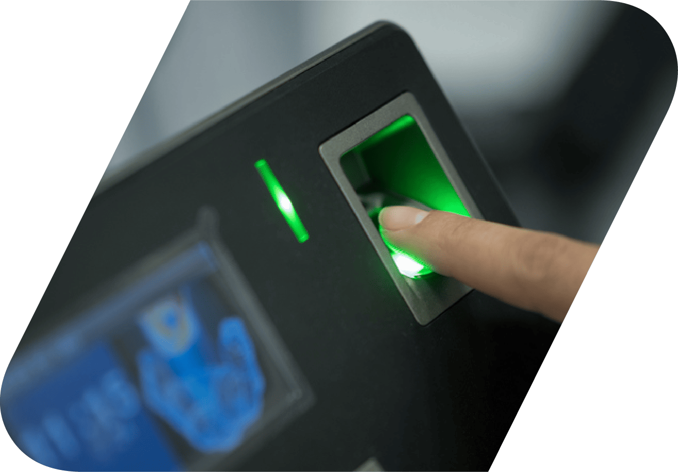 Access control system panel installed and managed by EA-RS Group