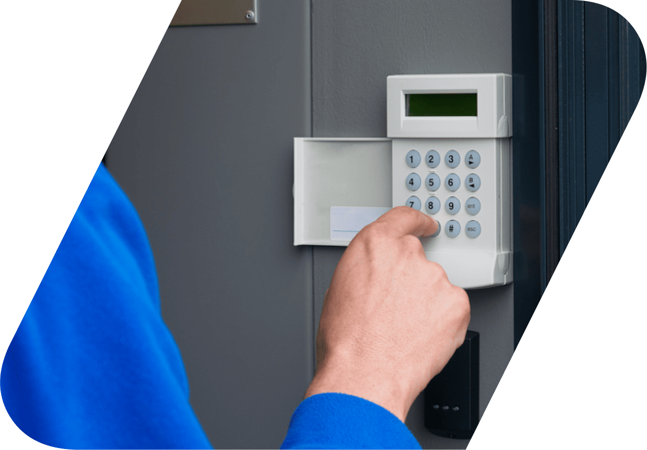 Commercial intruder alarm installation by EA-RS Group