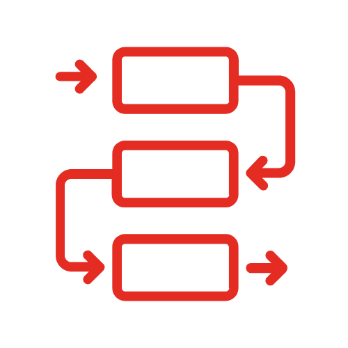 Evacuation Alert Systems red colour logo.