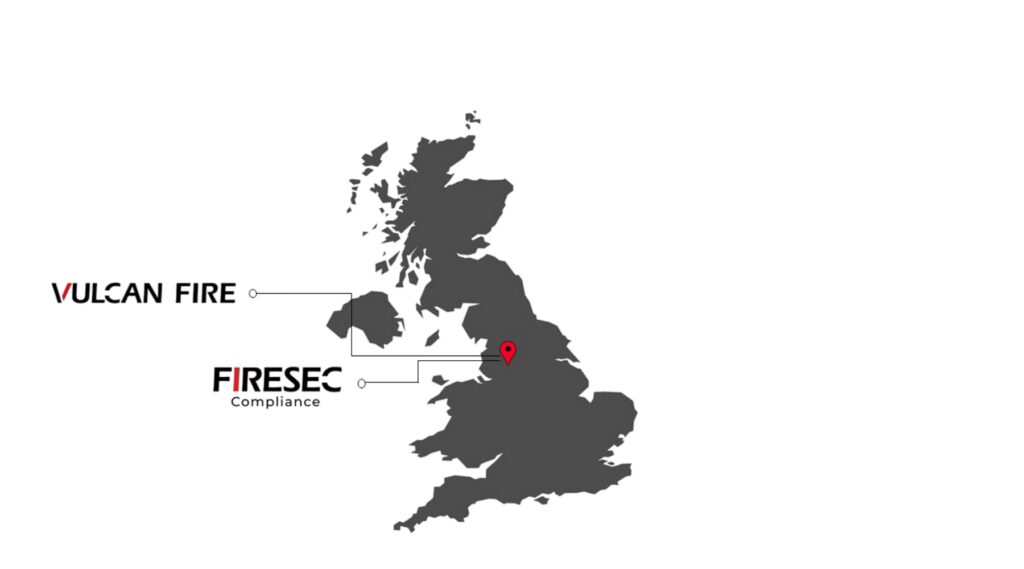 Vulcan, fire and fire sec companies.
