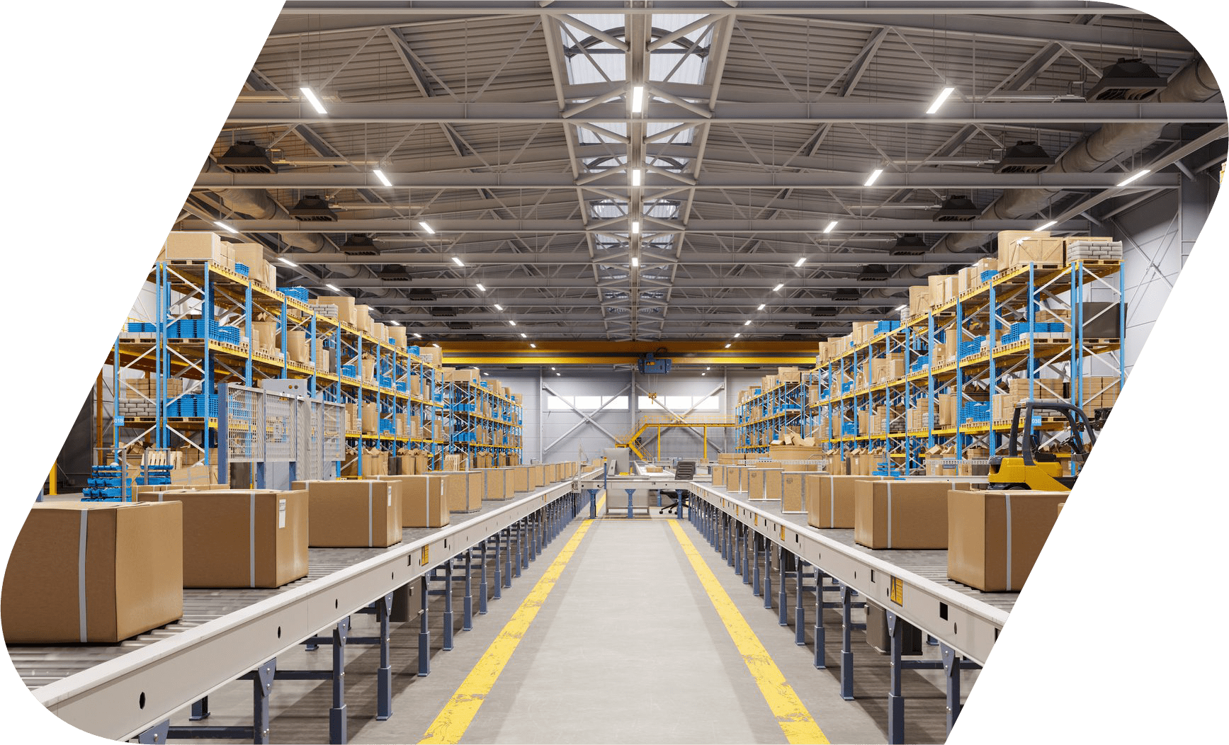 Inert gas fire suppression system protecting a distribution centre by EA-RS