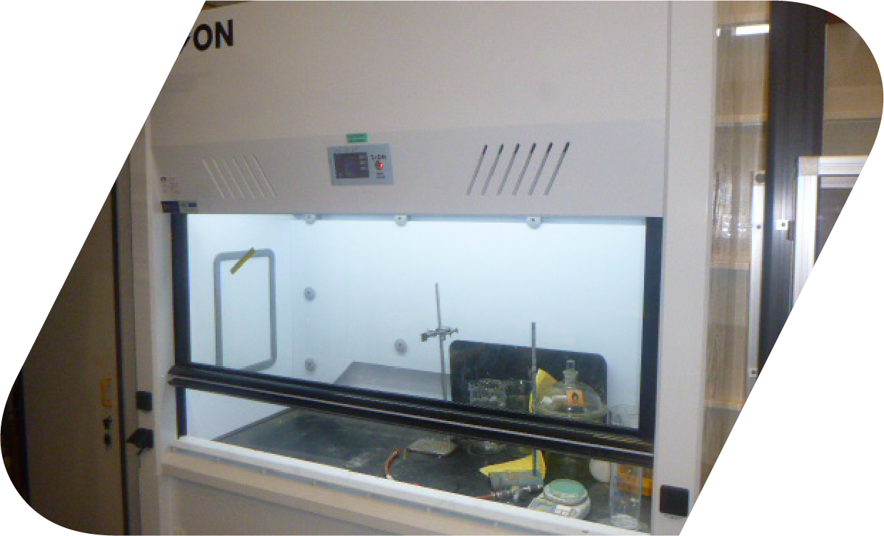 LEV testing and inspection being carried out by EA-RS Group engineer