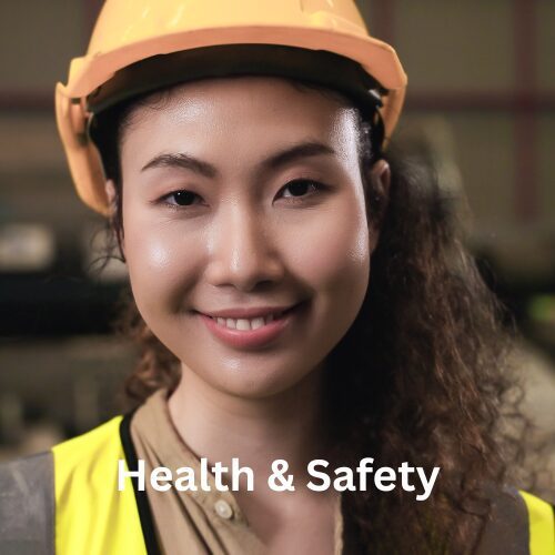 Female Health and Safety Officer.