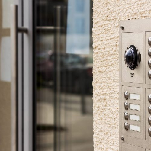 Door Bell Buttons With Microphone And Camera