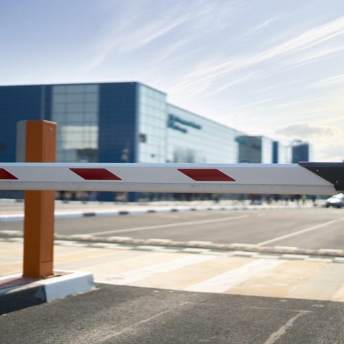 Road Car Gate Barrier, Safety Entrance Pass