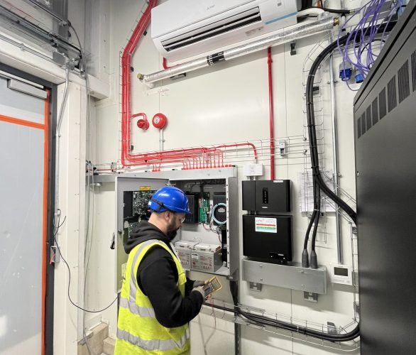 Blaine McTernan Commissioning Engineer (Loop Testing Cylinder Control Panel)