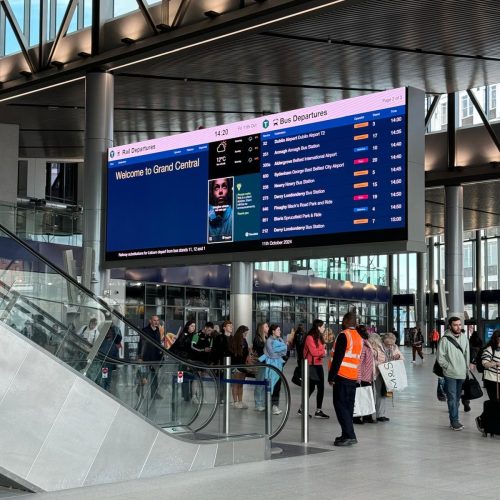 Electronic noticeboard display system by EA-RS Group