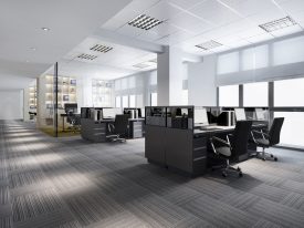 3d Rendering Business Meeting And Working Room On Office Building