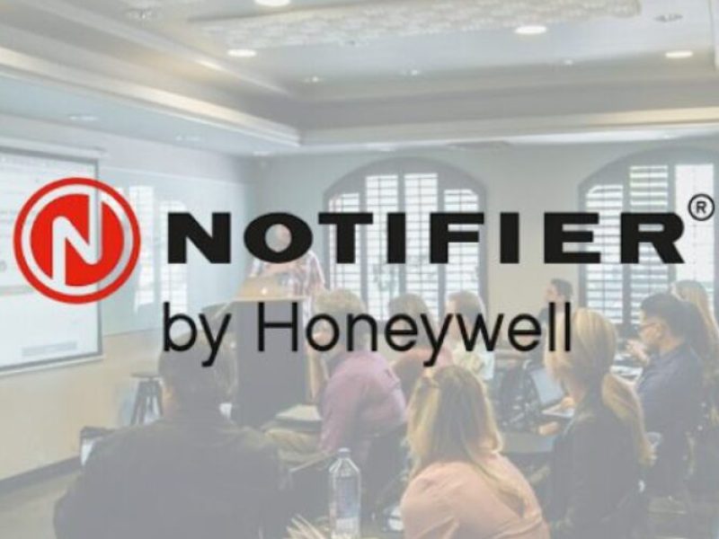Notifier by Honeywell logo.