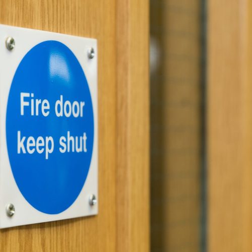 Fire Door Sign
