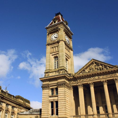 Local Authority Stone building.